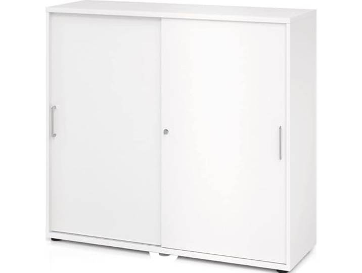 Schrank Teda-Z H1100xB1200xT400mm weiß 3 OH 2 Türen zerlegt
