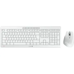 Cherry Stream Desktop Comfort Set, Kabellos Tastatur und Maus mit 2,4 GHz Technologie, CHERRY SX Scherentechnologie, AES-128 Verschlüsselung