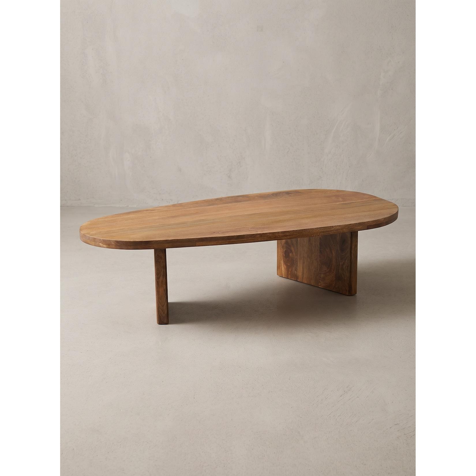Couchtisch Mango Massivholz 120x59x31 cm - CAZORLA Kadima Design