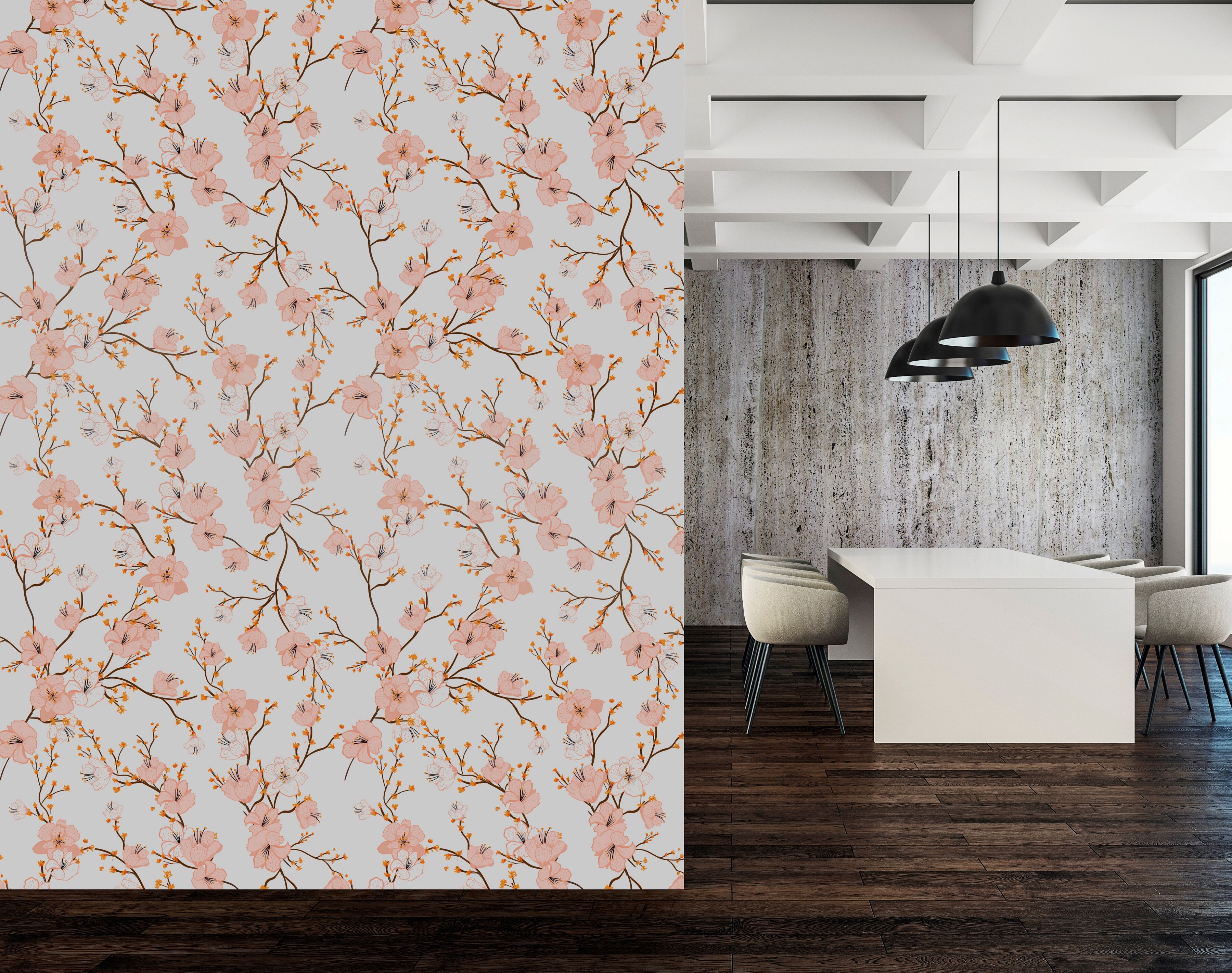 Vinyltapete QUEENCE "Reign", weiss (weiß), B:0,9m L:2,5m, Vinyl, Tapeten, Vinyltapete, 90x250cm, selbstklebend, kinderleichte Anbringung,, Sticker weiß B/L: 0,9m x 2,5m, Rollen: 1