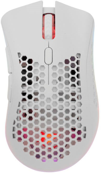 White Shark LIONEL Trådløs Gaming Mus - 6D / 10000 DPI - Hvid