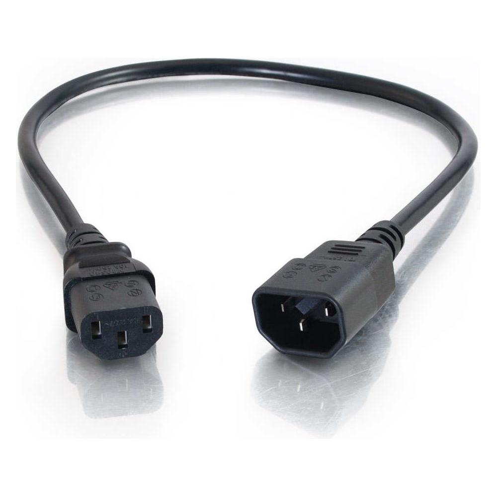 C2G Computer Power Cord Extension (2 m, CEE 7/4) (88503)