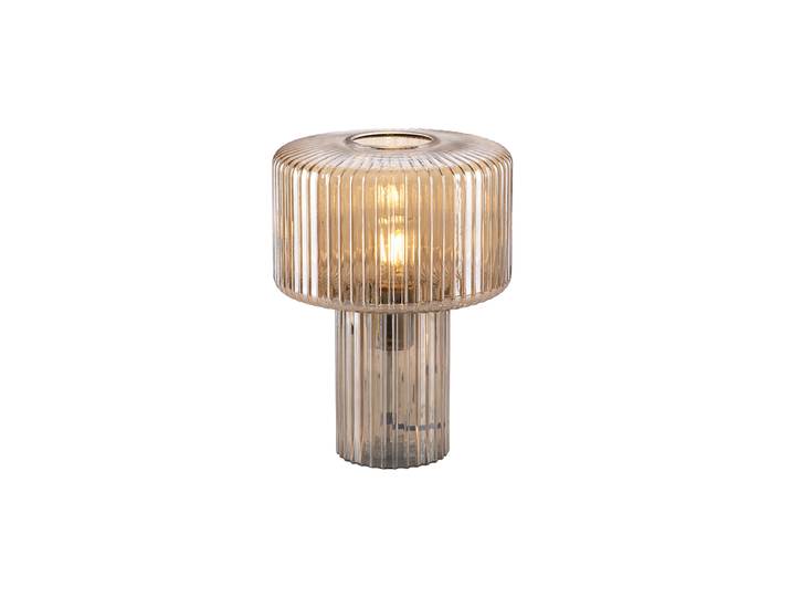 Lampe de table design en verre ambré - Andro
