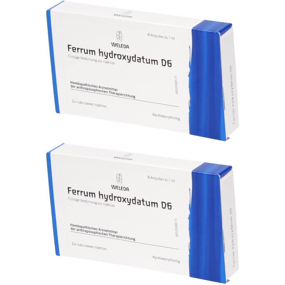 Ferrum Hydroxydatum D 6 Ampullen 2x 2x8x1 ml