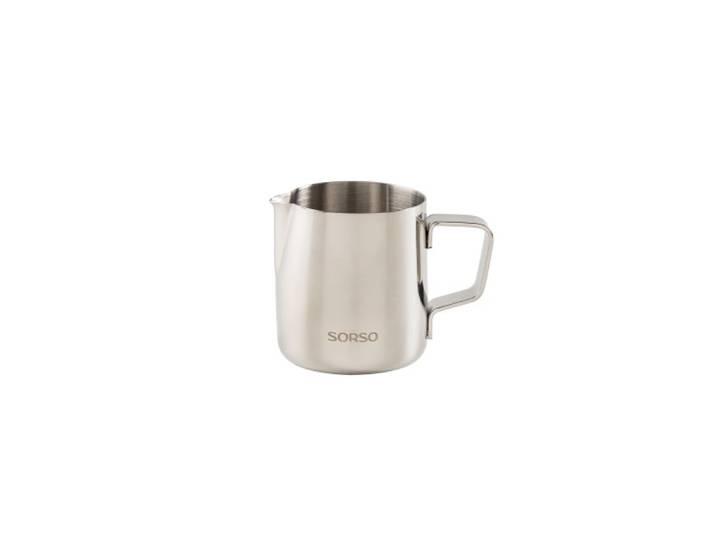SORSO Barista Milchkanne, Edelstahl, 150 ml – Silber