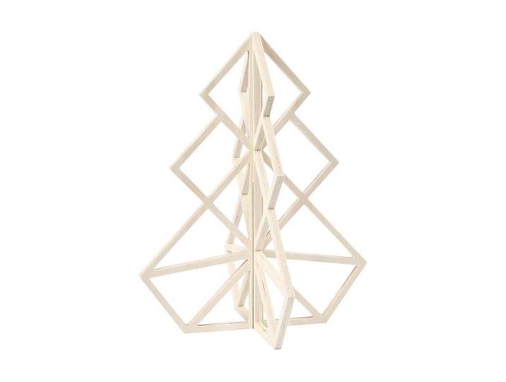 Weihnachtsfigur CREATIV COMPANY Deko Weihnachtsbaum , braun, H:40cm, Dekofiguren, Weihnachtsfigur