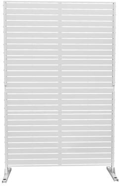 6.3 ft. H x 3.9 ft. W Sierra Freestanding Metal Privacy Screen