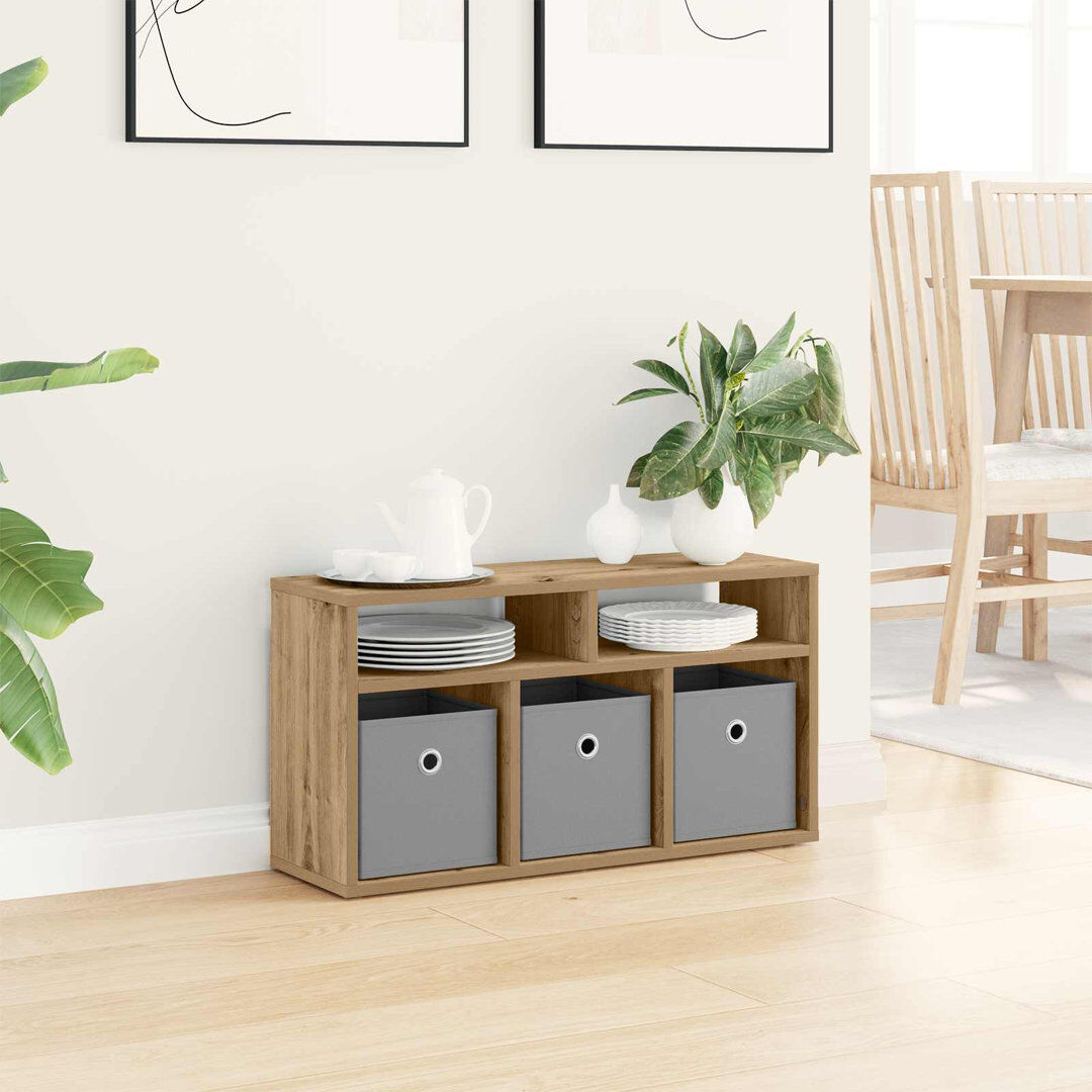 Brayden Studio TV Stand Artisan Oak 14.96'' H x 28.35'' W x 8.86'' D