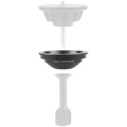 Sirui Y-75A Adapterhalbschale Ø75mm für R3, R4