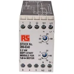 RS PRO, Motorsteuerung, Sanftanlaufgerät 1 Phase 0,25-2,2KW