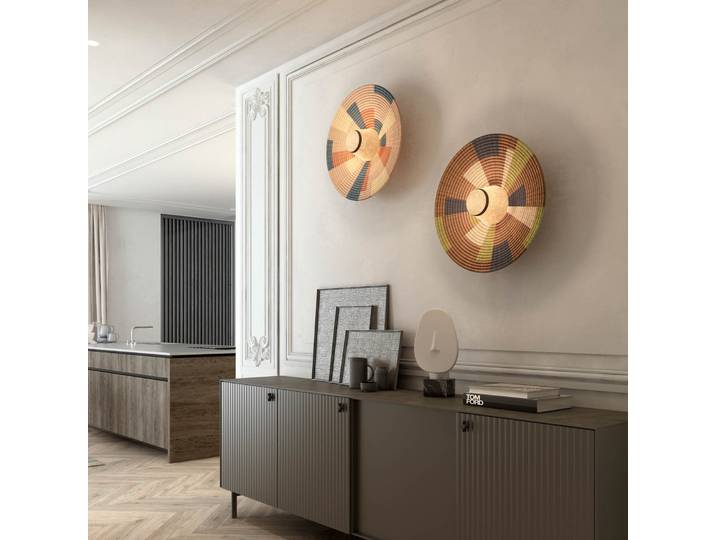Parrot Wandlamp XL Brown - Forestier - Woonkamer - Designer - Rond