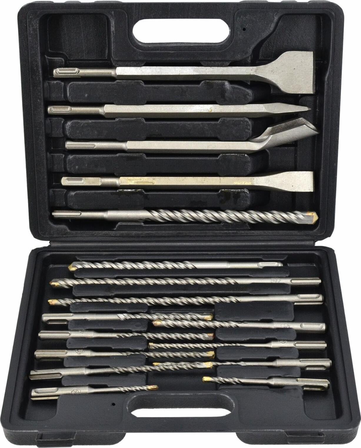 AWTools 17-delige set van beitels en boren met SDS+ systeem
