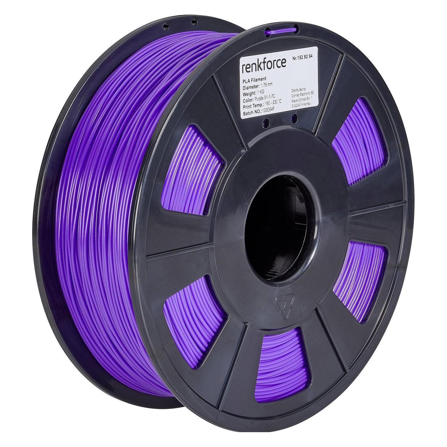 Renkforce Filament PLA (PLA, 1000 g, 1.75 mm) (RF-4511210)