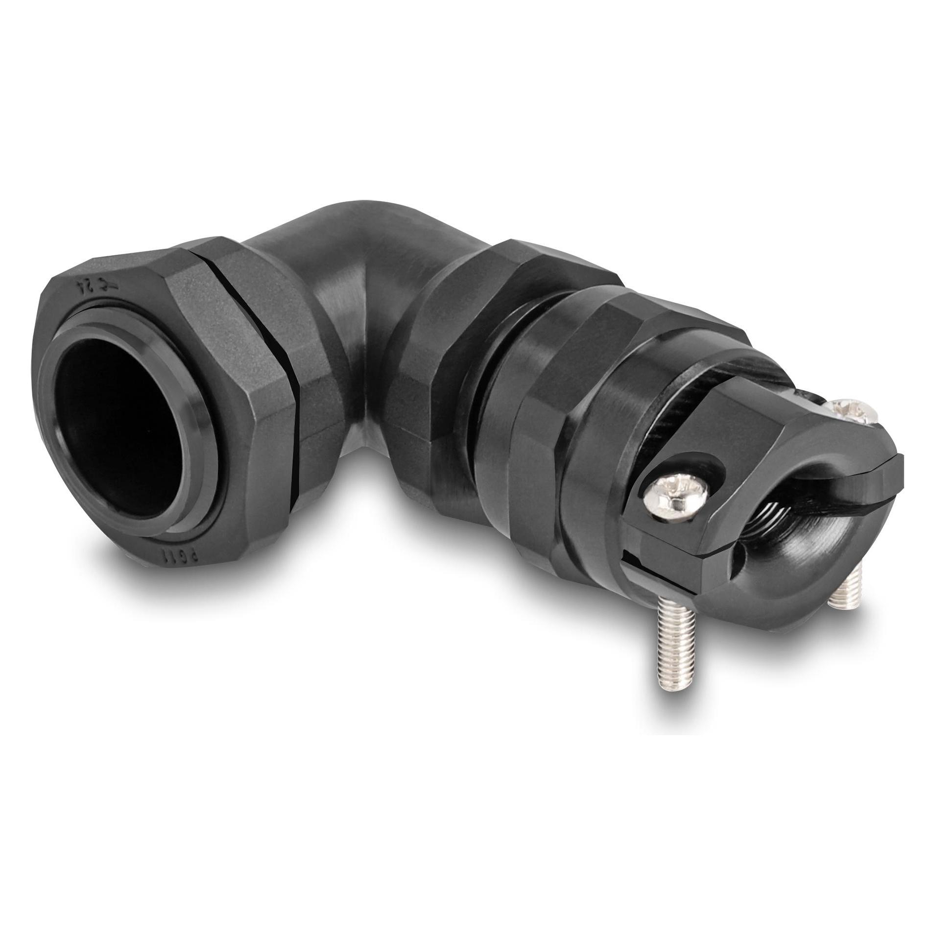 Delock Kabelverschraubung mit Zugentlastung und Biegeschutz (60593)