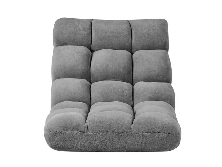 Fauteuil de sol pliable - DUOKU - QX-1304-8 - Dossier 14 positions - Mousse haute densité - Structure métallique