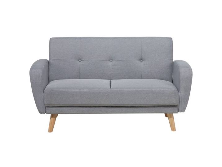 2-SITZER-SCHLAFSOFA Polyester Grau Florli