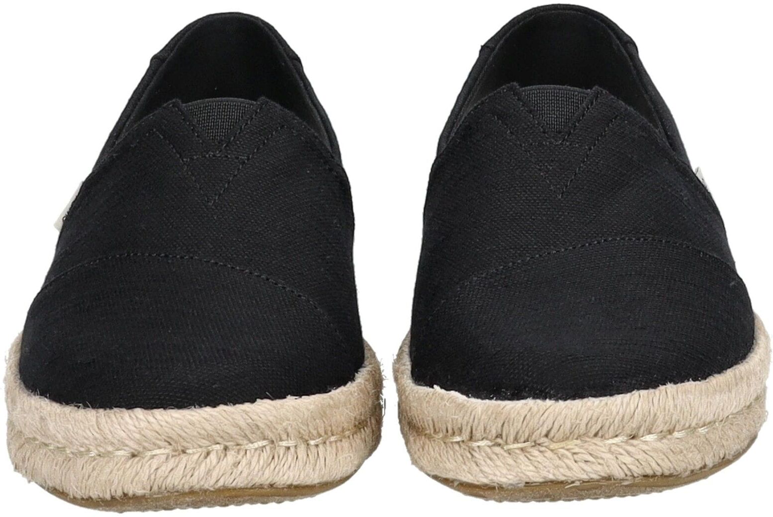 Espadrille TOMS "TOMS Halbschuhe Textil", Damen, Gr. 37, Textil, schwarz, Schuhe Espadrille