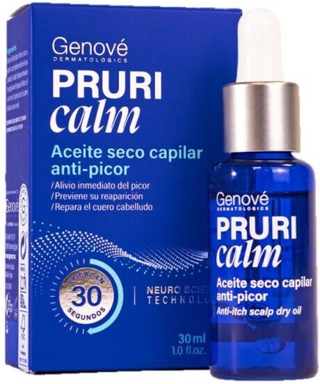 Genové Pruricalm Anti-Juckreiz-Öl für trockenes Haar, 30 ml