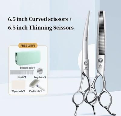 Inspire Essentials Fenice Precision Pet Grooming Shears Set 11