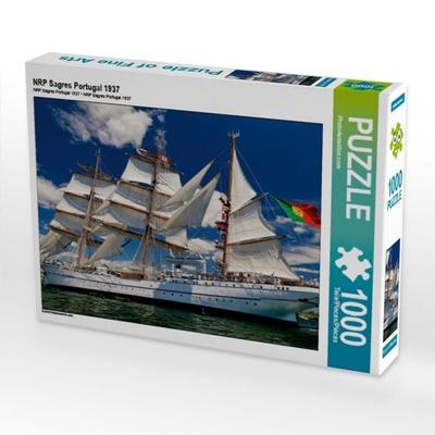 CALVENDO Puzzle NRP Sagres Portugal 1937 | 1000 Teile Lege-Größe 64x48cm Foto-Puzzle für glückliche Stunden