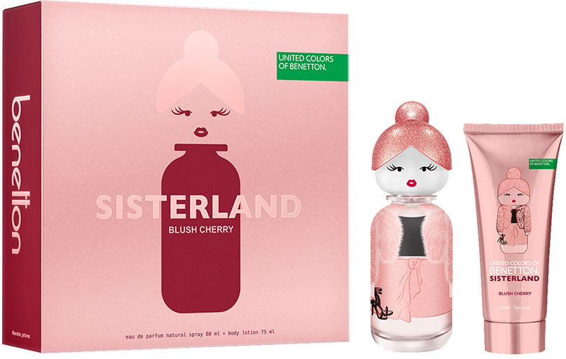 Benetton Sisterland Blush Cherry Estuche 2 pz