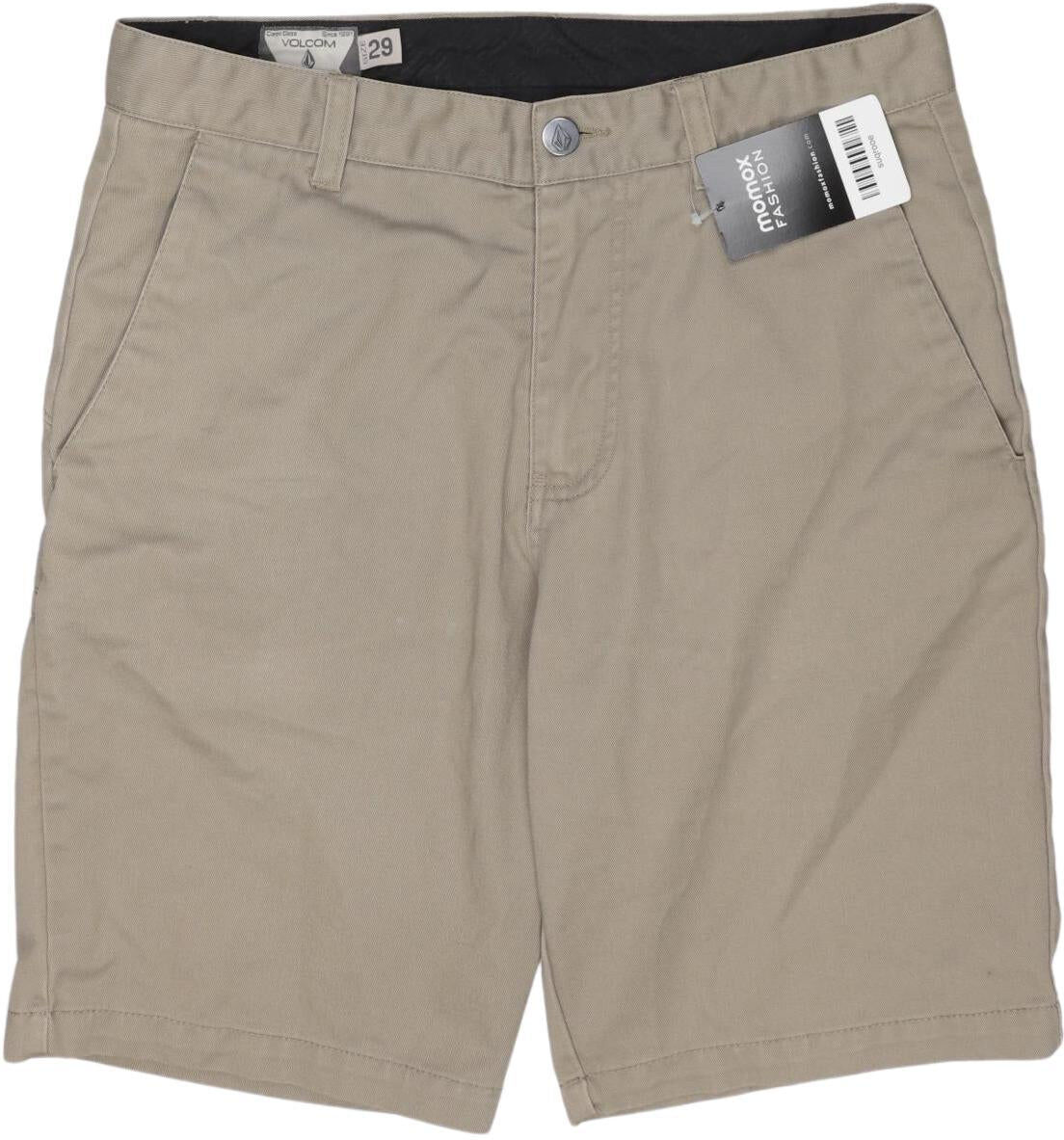 Volcom Herren Shorts, Beige, Gr. W29, Baumwolle / Synthetik - Second Hand