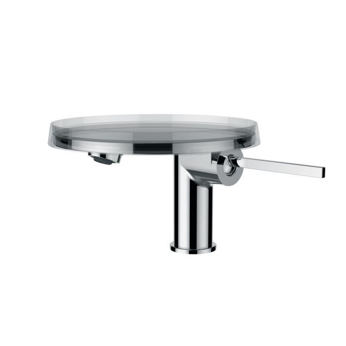 LAUFEN Kartell Waschtischarmaturmit Deco Disc H3113310041101, ohne Ablaufgarnitur