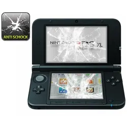 6x Panzerfolie für Nintendo 3DS XL ANTI-SCHOCK Displayschutzfolie MATT