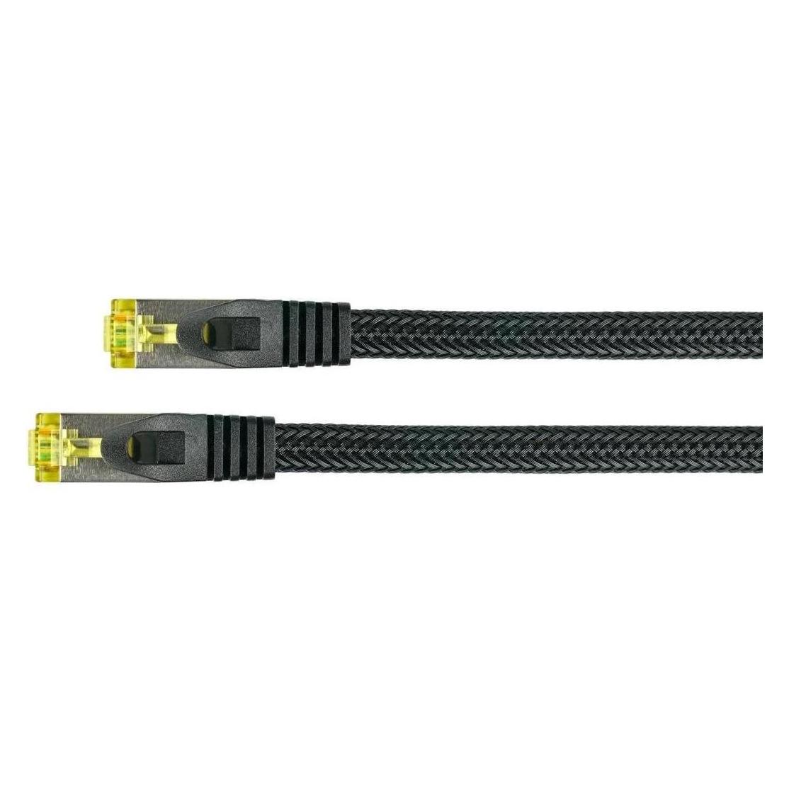Varia SO-37116 - Patchkabel Cat.7, S/FTP, 0,5m, schwarz (S/FTP, CAT7, 0.50 m) (SO-37116)