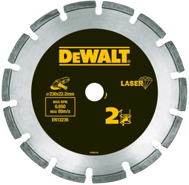 Disque de coupe diamant DEWALT LaserHP2 230 mm DT3773-XJ (DT3773-XJ)