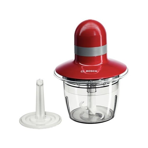 Bosch MMR08R2 Hakmolen Rood/Grijs, 400 Watt, 0,8 Liter