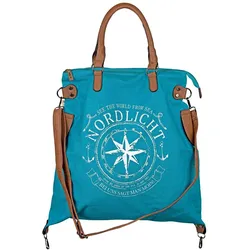 Shopping Bag Nordlicht türkis