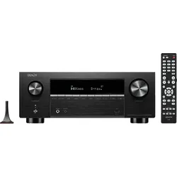 DENON AVC-X 3900 H AV-Receiver (9.4 (9 Endstufen / 4 unabhängige Subwoofer-Ausgänge; Verarbeitung bis 11.4) Kanäle, Schwarz)