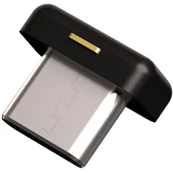 Yubico YubiKey 5C Nano, Notebook Security, Silber, Schwarz