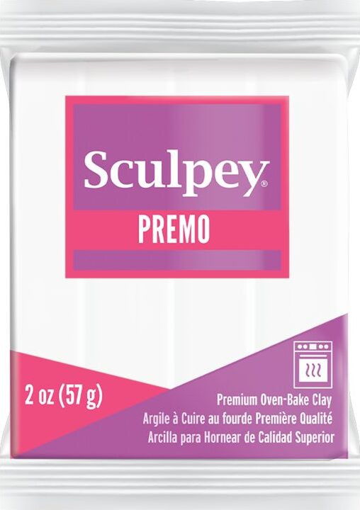 Sculpey Premo witte ovenhardende klei 56,7 g