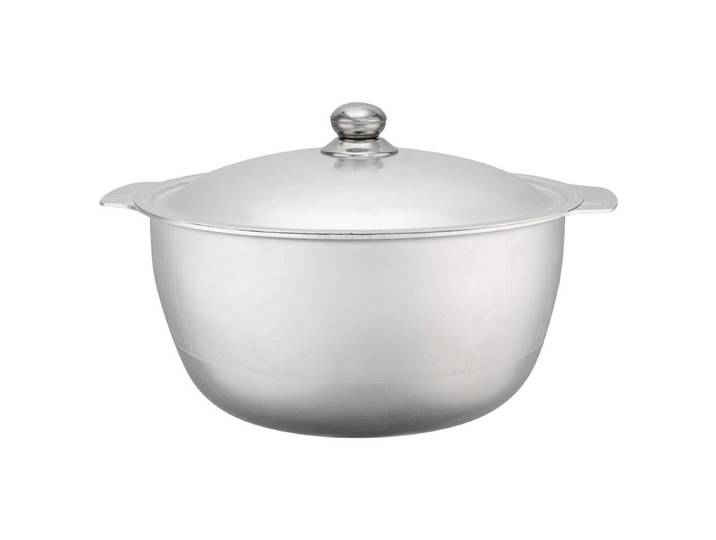 Pot de riz tiré à la main en aluminium pour agneau domestique, Pot à soupe en aluminium pur épais adapté aux cuisinières à gaz, ustensiles de cuisine multifonctionnels G