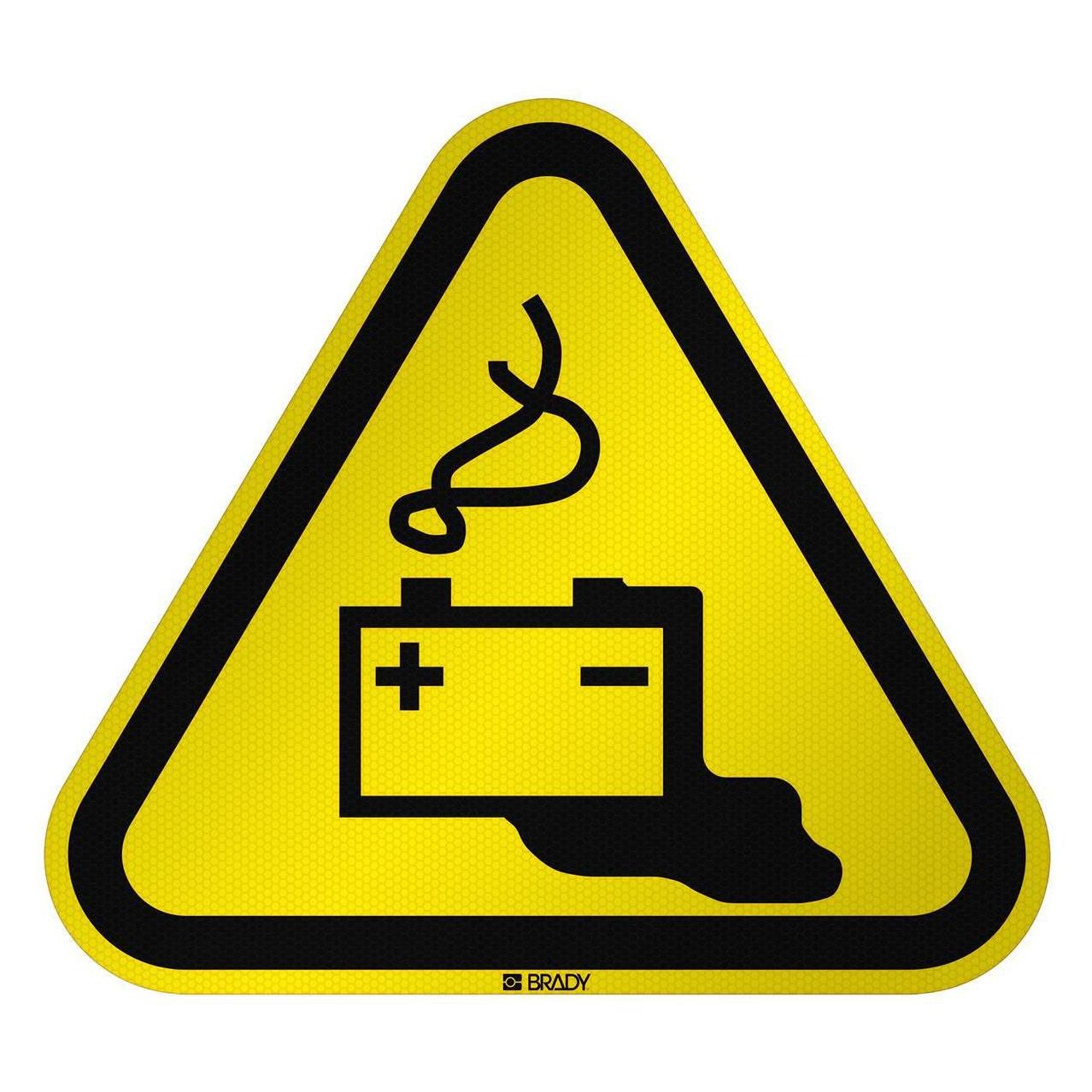 Brady ISO Safety Sign Warning (W/W026/NT/RFL-TRI310-1)