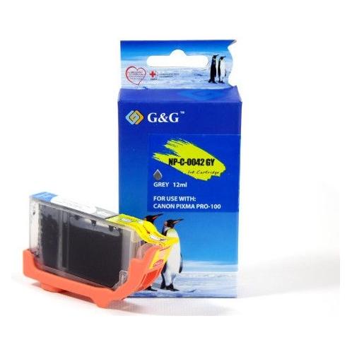 G&G Patrone kompatibel Canon CLI-42GY/ 6390B001 Grau (GY) (10284)