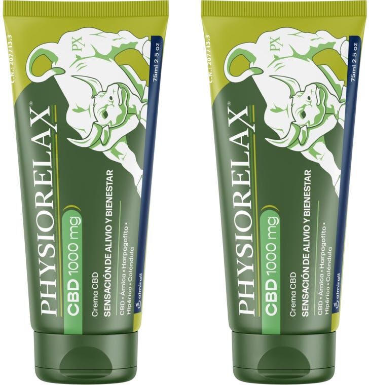 PHYSIORELAX Duplo CBD Cream 2x75 ml