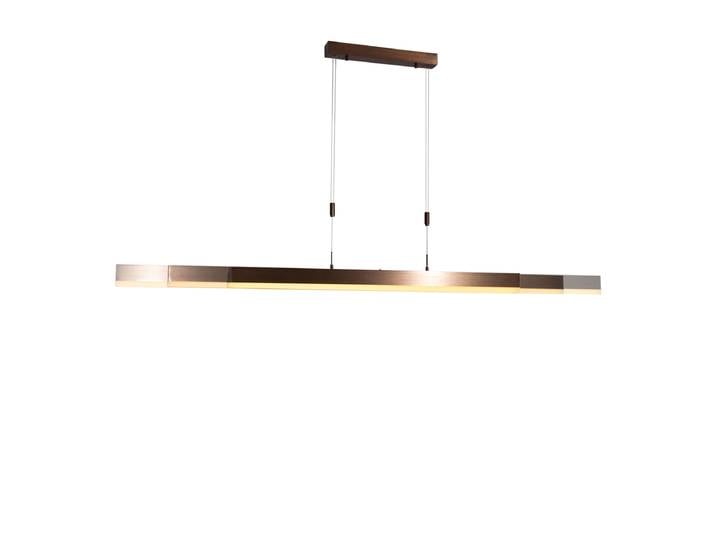 Suspension moderne réglable bronze foncé avec LED dimmable -