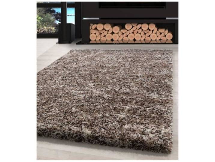 Tapis poil long mélangé design Shaggy vintage - CARPETTEX - Beige - 80 x 250 cm