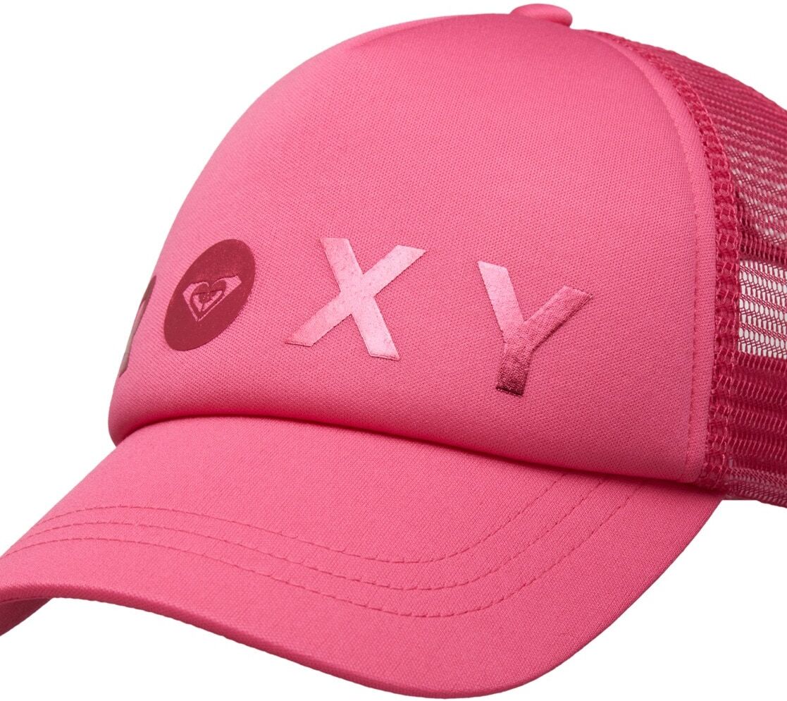 Trucker Cap ROXY "Reggae Town", Kinder, sangria sunset, Kunstfaser, Caps Trucker Cap sangria sunset Einheitsgröße