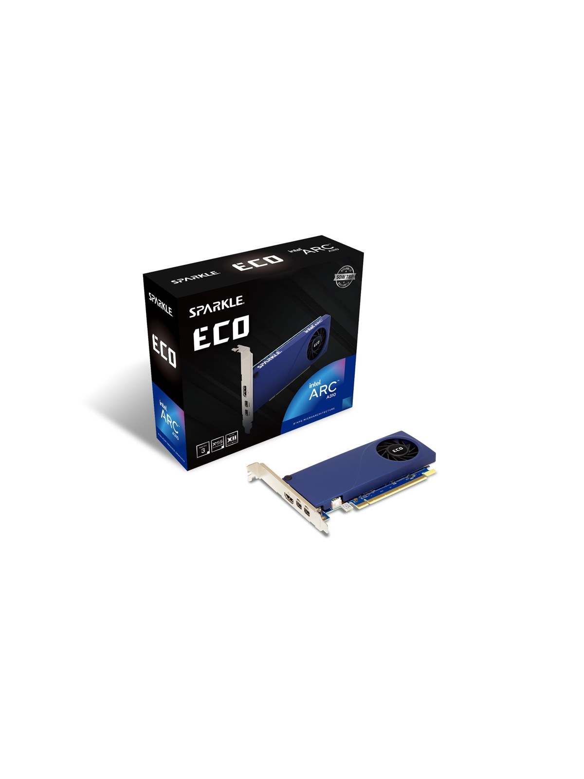 Sparkle Arc A310 ECO - 4GB GDDR6 RAM - Grafikkarte