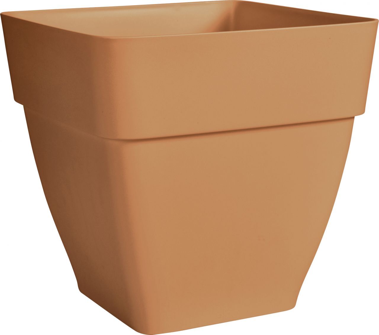 Elho Pflanztopf Vibia Quadrat 28,8 x 28,8 x 28,2 cm terra