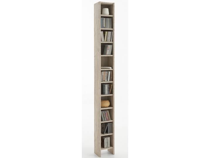Standregal FMD Hallo 2 , braun (sandeichefarben), B:19,5cm H:185cm T:16,3cm, Holzwerkstoff, Regale, Standregal