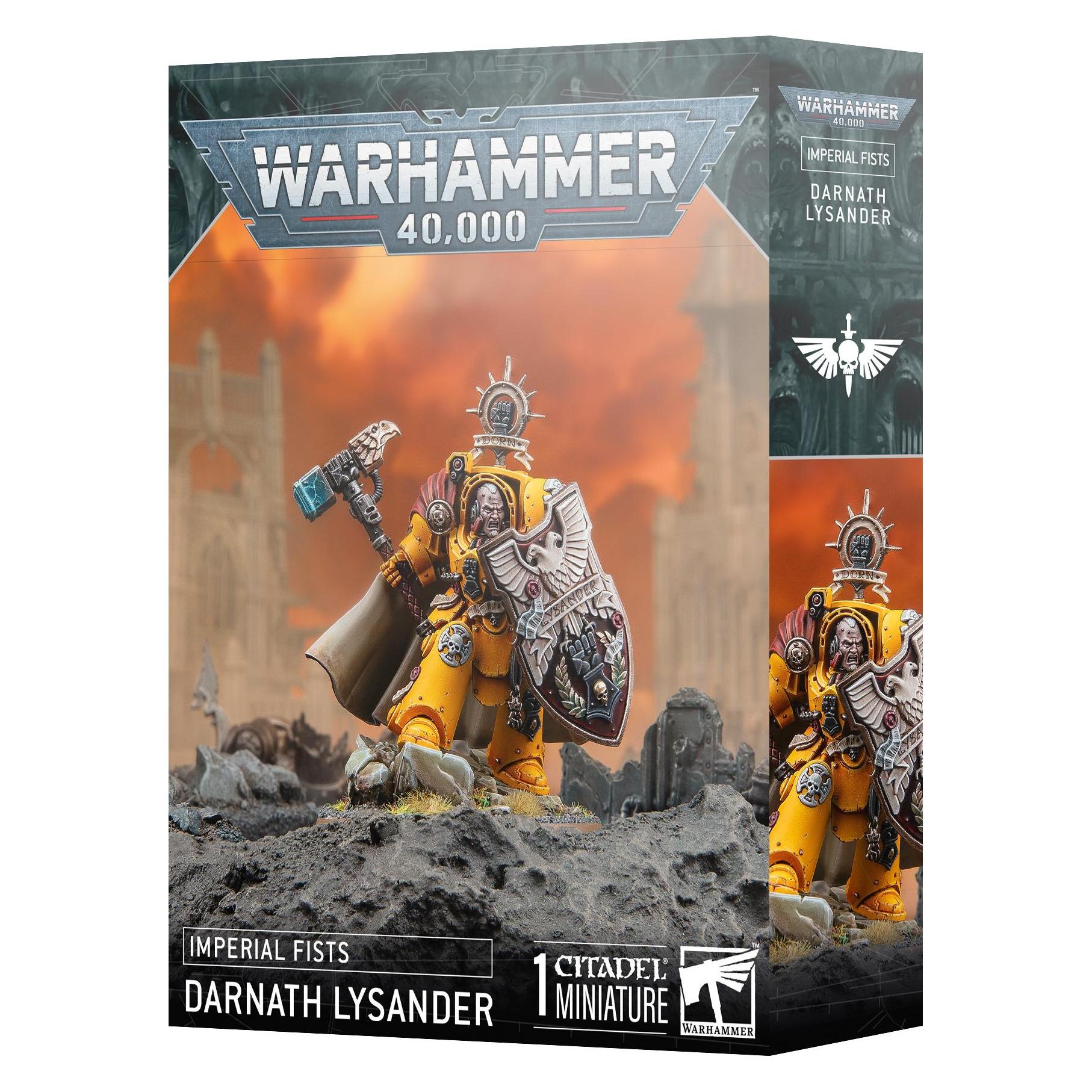 Games Workshop Warhammer 40k - Imperial Fists Darnath Lysander (Kunststoff) (99120101446)