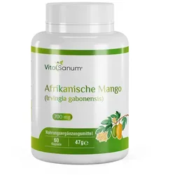 VitaSanum® - Afrikanische Mango (Irvingia gabonensis) 700 mg 60 Kapseln