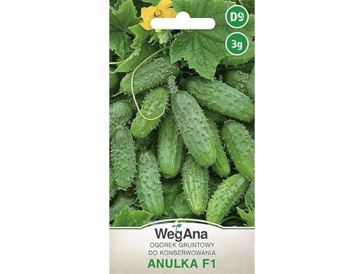 WegAna Gemalen Komkommer Anulka F1 3g, Robuuste Groentezaden Kweekzaden Balkon & Tuin