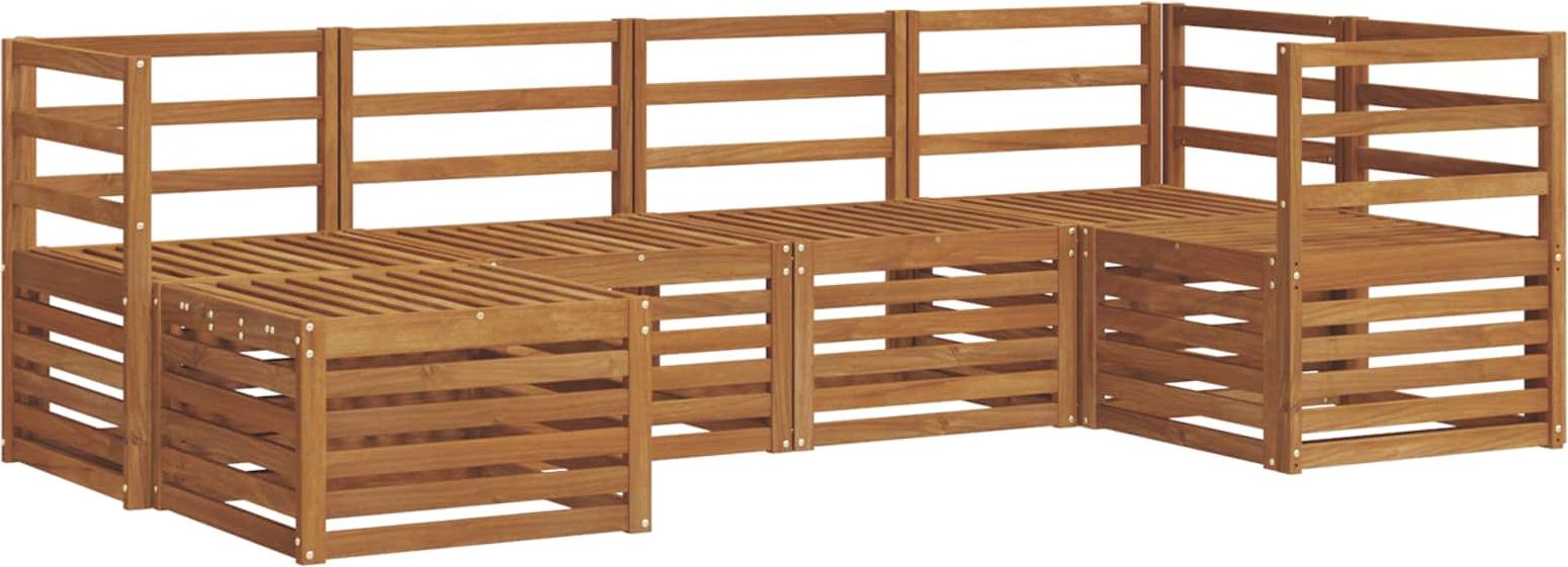 Ecksofa Set 6 pcs Natur