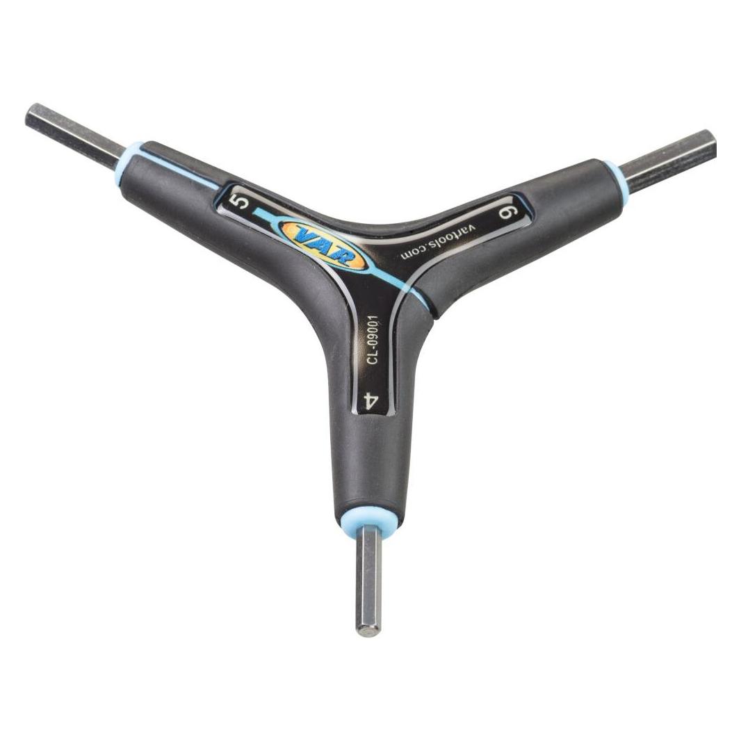 VAR Clé Hexagonale Triple 4/5/6mm (VACL09001C)